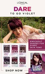 Discover L Oreal Paris Feria Multi Faceted Shimmering Permenant Hair Color Feria Hair Color Violet Hair Colors Violet Hair