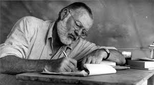 On this day in 1954: Ernest Hemingway was awarded the Nobel Prize for  Literature.