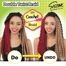 This double braided hairstyle works for both straight and wavy hair and suits medium to long hair. Sistar Kenya Try Double Twist Braid For Your Facebook