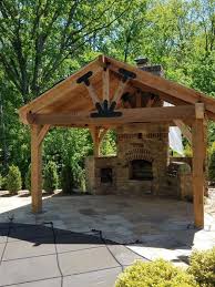 Pergolaceilingfan Pergolawithfirepit Backyard Pavilion Backyard Fireplace Backyard Gazebo