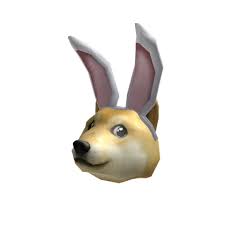 Attack doge roblox character with dog free transparent. Catalog Doge Bunny Roblox Wikia Fandom
