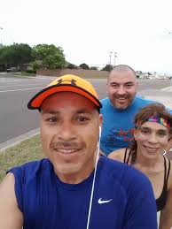 Co-pacer couldn't make it, pace leader showed up instead