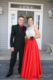 Prom Red Tux With Red Dress Prom Tux Homecoming Outfits Red Prom Suit
