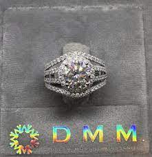 DMM 珠寶流星鑽/莫桑石Moissanite 鑽石GIA CVD/HPHT 高碳鑽摩星鑽來圖客製化量身訂製18K金（1.5克拉/D級/VVS1） |  Yahoo奇摩拍賣