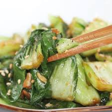 Sauteed Ginger Bok Choy Recipe Stir Fried Chinese Green Cabbage Recipe Healthy Recipes Veggie Dishes Recipes