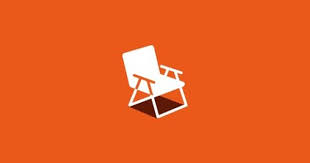 Chair Final In Logos Logo Chair Design Orange Negativespace Logo Design Creative Graphic Design Inspiration Chairs Logo