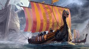 A viking with a pink martini! Vikings Wallpaper Digital Art Wallpapers 46945