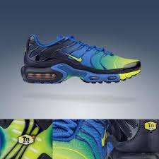Nike Air Max Plus Multi Color Gradient In Blue Green And Yellow Sneakernews Com Nike Air Max Nike Air Max Plus Nike