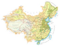 Topographic Map China Google Search China Map Physical Map Map
