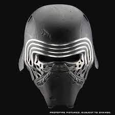 Feel The Dark Side With Anovos Amazing Kylo Ren Helmet First Look Starwars Com Kylo Ren Helmet Star Wars Helmet Star Wars Kylo Ren