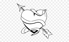 Red kangaroo red kangaroos are large roos from australia. Heart With Arrow Coloring Pages For Teens Girls Free Transparent Png Clipart Images Download