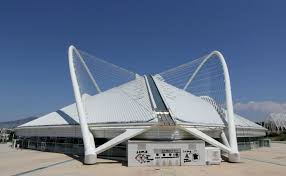 Santiago Calatrava Olympic Stadium Athens Arquitectura Futurista Arquitectura Coliseo