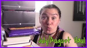 July August Bookhaul and stuff 2021 Boxycharm