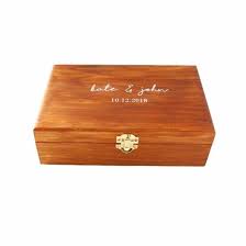 Custonm Logo Personalized Wooden Box Wedding Keepsake Box China Wooden Box And China Crates Wood Boxes Price Made In China Com