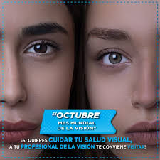 Jueves 8 De Octubre Frase Octubre Mes Mundial De La Vision Colegio De Opticos De La Prov De Cordoba