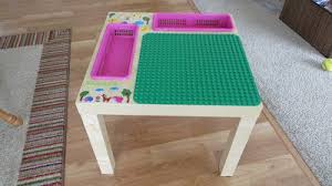 Attempting Craftiness Lego Table Lego Table Diy Duplo Table