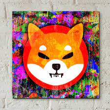 Acrylic Glass Wall Art 'SHIB Shiba Inu Crypto' - Etsy Denmark