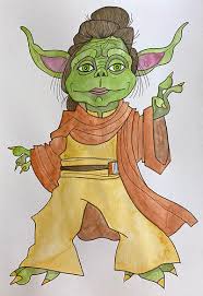 Star Wars 162 Yaddle Yoda Species Star Wars Star Wars Movie