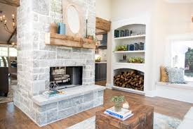 Season 4 Episode 1 The Cargo Ship House Chip Joanna Gaines Fixer Upper Small Basement Remodel Double Sided Fireplace