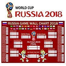 Wallchart Fifa 2018 World Cup Russia Pdf Printable Bracket