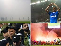 Jerzy henryk dudek (polish pronunciation: Legia Warsaw Fans At Rangers Game Unveil Huge Pope Banner As Ex Celtic Star Artur Boruc Joins Away Supporters The Scotsman