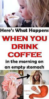 Here S What Happens When You Drink Coffee On An Empty Stomach Lemon Benefits Health Health Tips