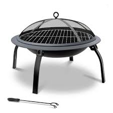 The fire pit table also has a safety gauge to prevent accidental damage from gas leaks and fireballs. Portable Fire Pit Bbq 22 Inches Foldable Batteries Australia