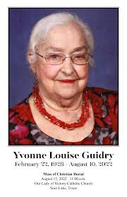 Yvonne Louise Guidry