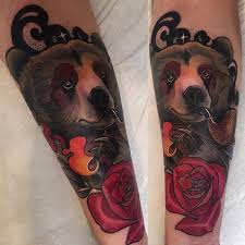 Every flower tattoo and every floral image on the skin have its own meaning. 36 Grizzly Bear Tattoo Designs With Meaning
