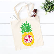 Download Free Pineapple Monogram Svg Pineapple Paper Co