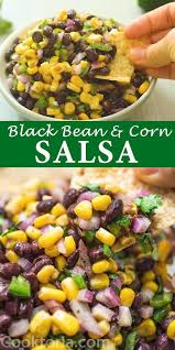 Black Bean And Corn Salad Recipe Cilantro Pin By Cooktoria Healthy Recipes On Most Pinned Recipes Bean Salad Recipes Corn Salsa Bean Recipes
