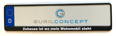 Zuhause Ist Wo Mein Wohnmobil Steht Lustig Bedruckter Kfz Kennzeichenhalter Nach Kundenvorgabe Realisiert Wa Nummernschildhalter Kennzeichenhalter Bedrucken