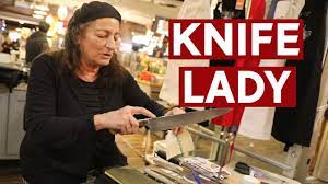 Maybe you would like to learn more about one of these? How To Properly Sharpen Your Knives With Knife Lady Of Chelsea Market Our Backyard Youtube
