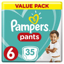 Costco.com has diapers & wipes from preemie to toddler size,. Pampers 35 Pants Size 6 Clicks