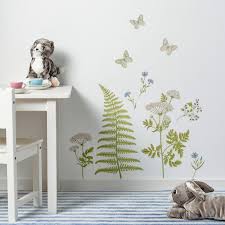 Kinnared ملصقات تزيين الورود والسرخس Ikea