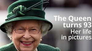 The Queen looks radiant