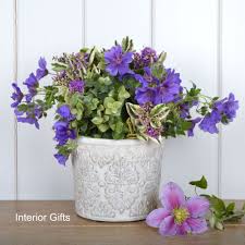 Picking an interesting thriller can help shape the rest of your container. French Antique Cream Plant Pot Or Flower Pot In A Rustic Vintage Finish Small Old English Design