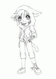 You can try and apply these when coloring your drawings and you can also try and spot some of them in your favorite anime characters. Cute Anime Coloring Pages Coloring Home