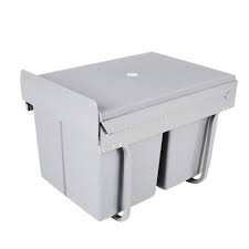 Plus, both the bins are very close to each other which further eases disposal. Double Pull Out Waste Container Heavy Duty Twin Pull Out Bin Kitchen Trash Can Slide Out Garbage Rubbish Cabinet 2x15l Buy Online In Bahamas At Bahamas Desertcart Com Productid 143333194