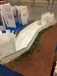 The Great Wall Of China In Cardboard Great Wall Of China Ancient China Activities China Crafts