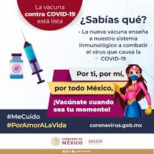 Conoce las vacunas y cuándo aplicarlas. La Vacuna Contra Covid19 Esta Lista Secretaria De Salud Facebook