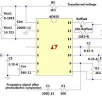 F/V conversion circuit design diagram | Download Scientific ...
