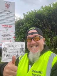 The Royal Ride with the Doomriders from the jolly and Josie's went ahead as  planned this morning and even with less riders than expected because of the  weather a total of £92:43p