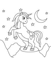 Disegni da colorare tante sagome da scaricare e colorare. Top 28 Immagini Da Unicorno Da Colorare Regno Degli Unicorni