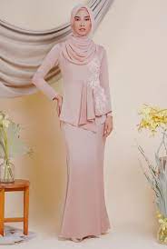 Ayesha Kurung In Dusty Pink Blush Pink Bridesmaid Dresses Pink Bridesmaid Dresses Short Pink Bridesmaid Dresses Long