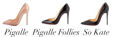 Whats The Difference Christian Louboutins Pigalle