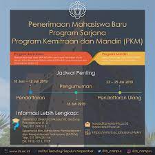 Penelusuran bibit unggul kemitraan sekolah. Penerimaan Mahasiswa Baru Its Program Kemitraan Dan Mandiri 2019 Institut Teknologi Sepuluh Nopember