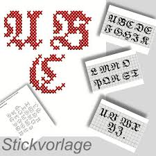 Weitere ideen zu alphabet sticken, kreuzstichbuchstaben, kreuzstichschrift. Buchstaben Sticken Kreuzstich Alphabet Vorlage