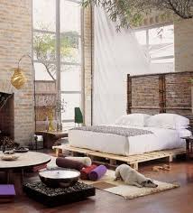 pallet bed 2 boho style bed boho pallet style mobilya fikirleri yatak odasi tasarimlari yatak odasi tadilat