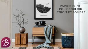 Dans un long couloir on peut délimiter l papier peint intissé en rouleau 1925 bleu foncé doré papermint 10m. Papier Peint Pour Couloir Etroit Et Sombre Blog De Bricoflor